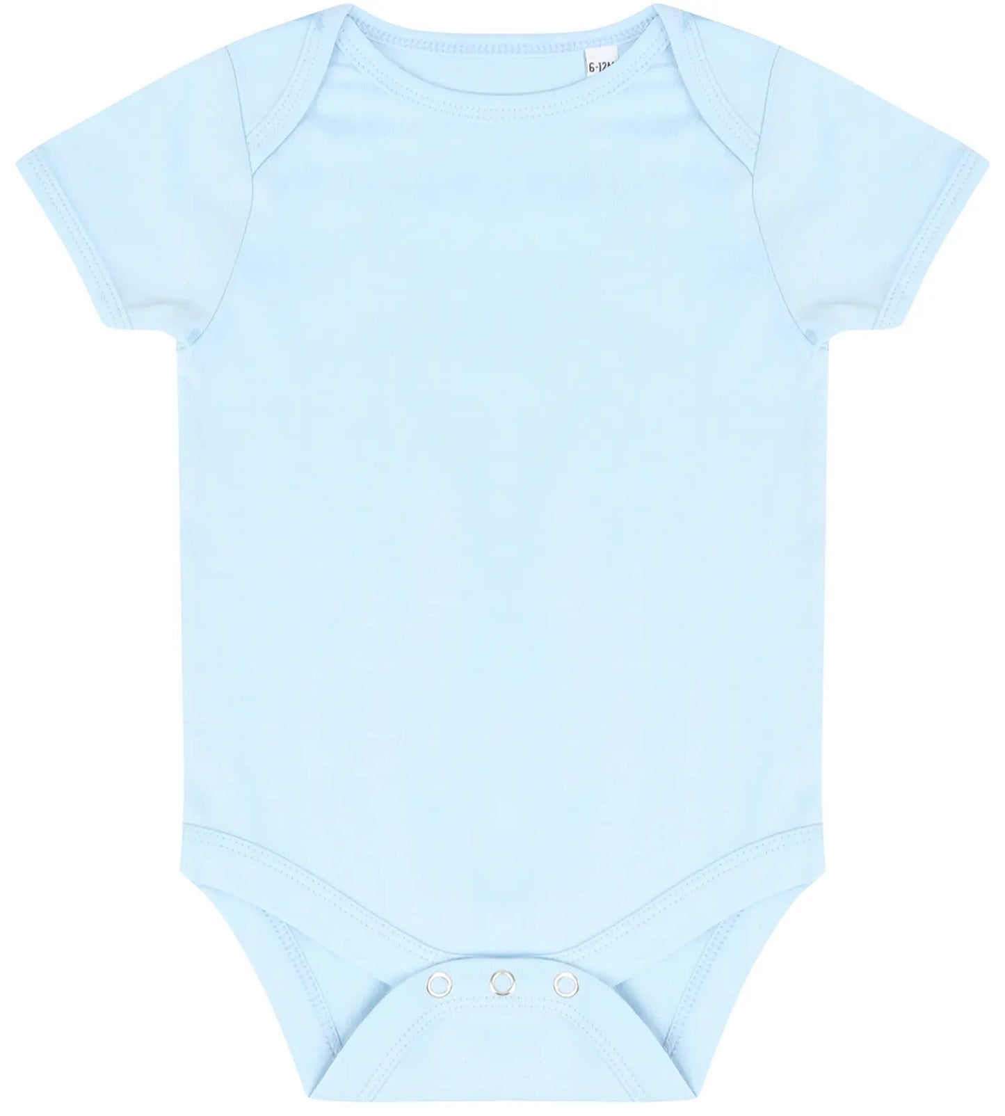 Personalised Dinosaur Printed Short-Sleeved Bodysuit