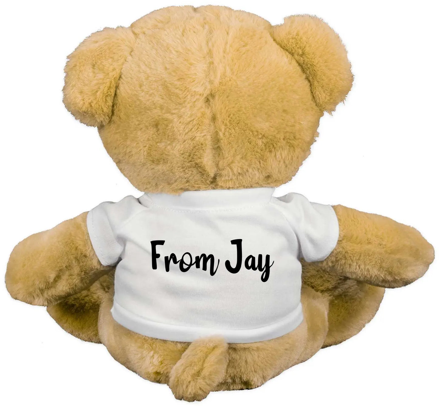 Teachers Leavers Present Personalised Bear in a T-Shirt